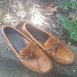 Mens Cole Haan Nike Air beige mocassin shoes